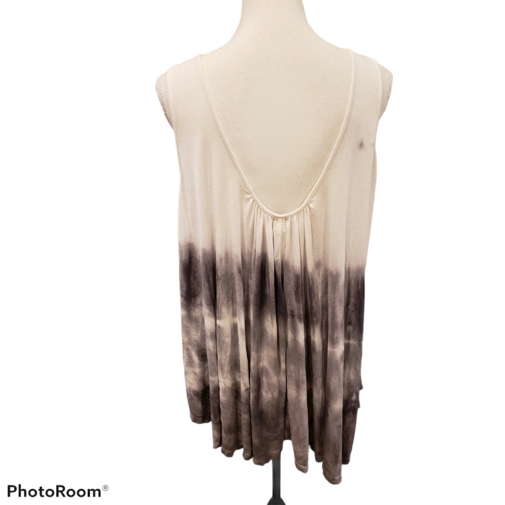 Anthro Free People Knit Tie Dye Tank Top - Picture 8 of 9